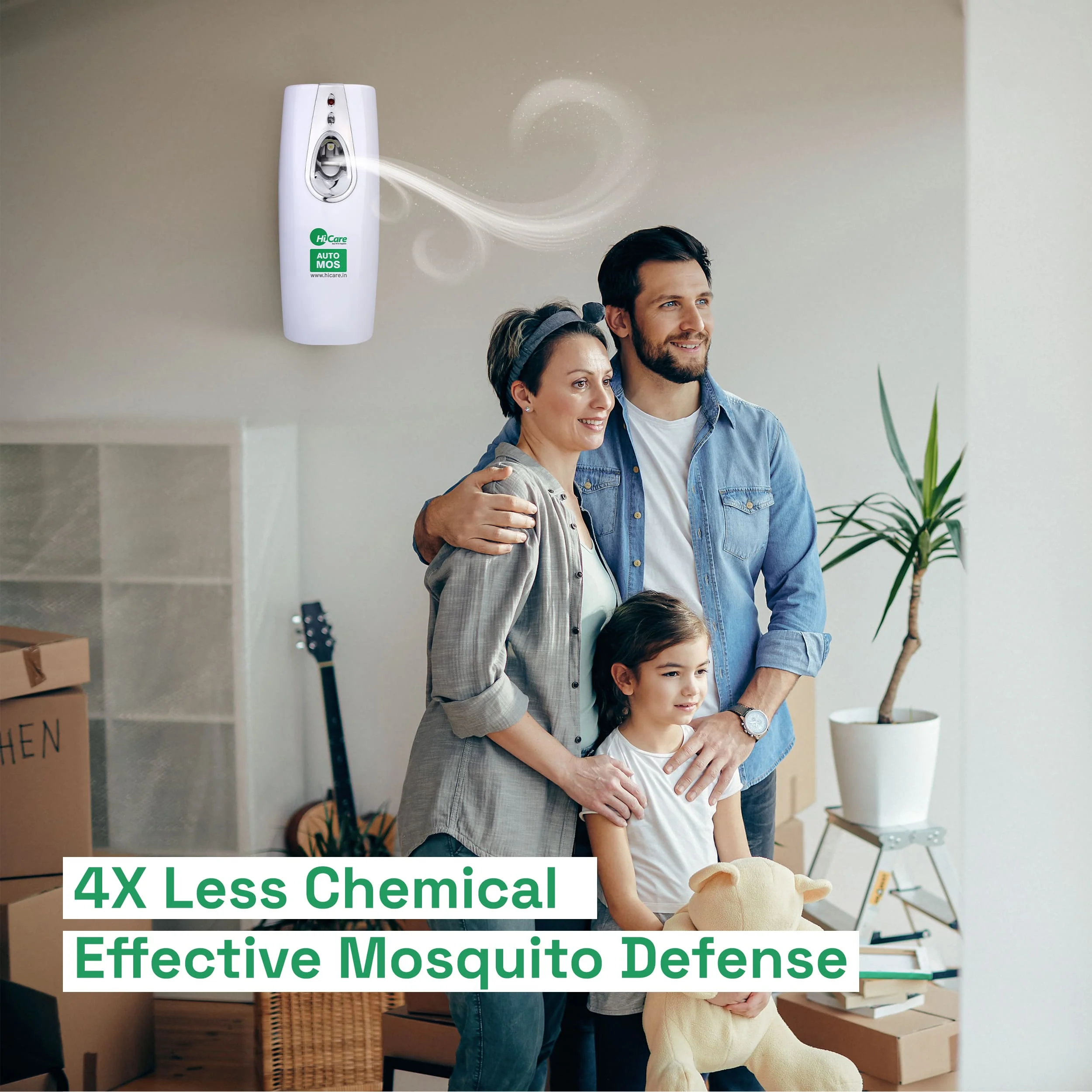 AutoMos Mosquito Refill (Pack of 4) | 90 Days Protection Per Refill - Image 3