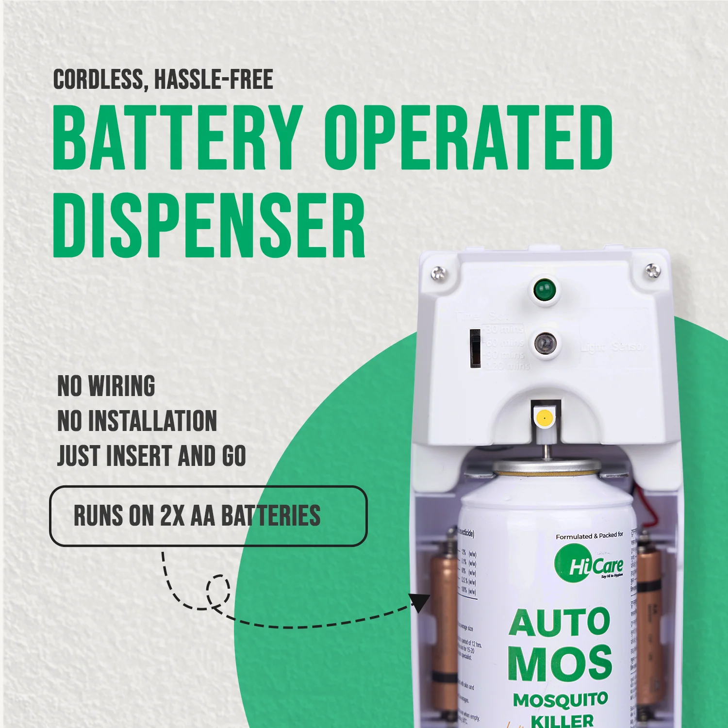 AutoMos Mosquito Repellent Machine + 1 Refill - Starter Pack | 90 Days - Image 3