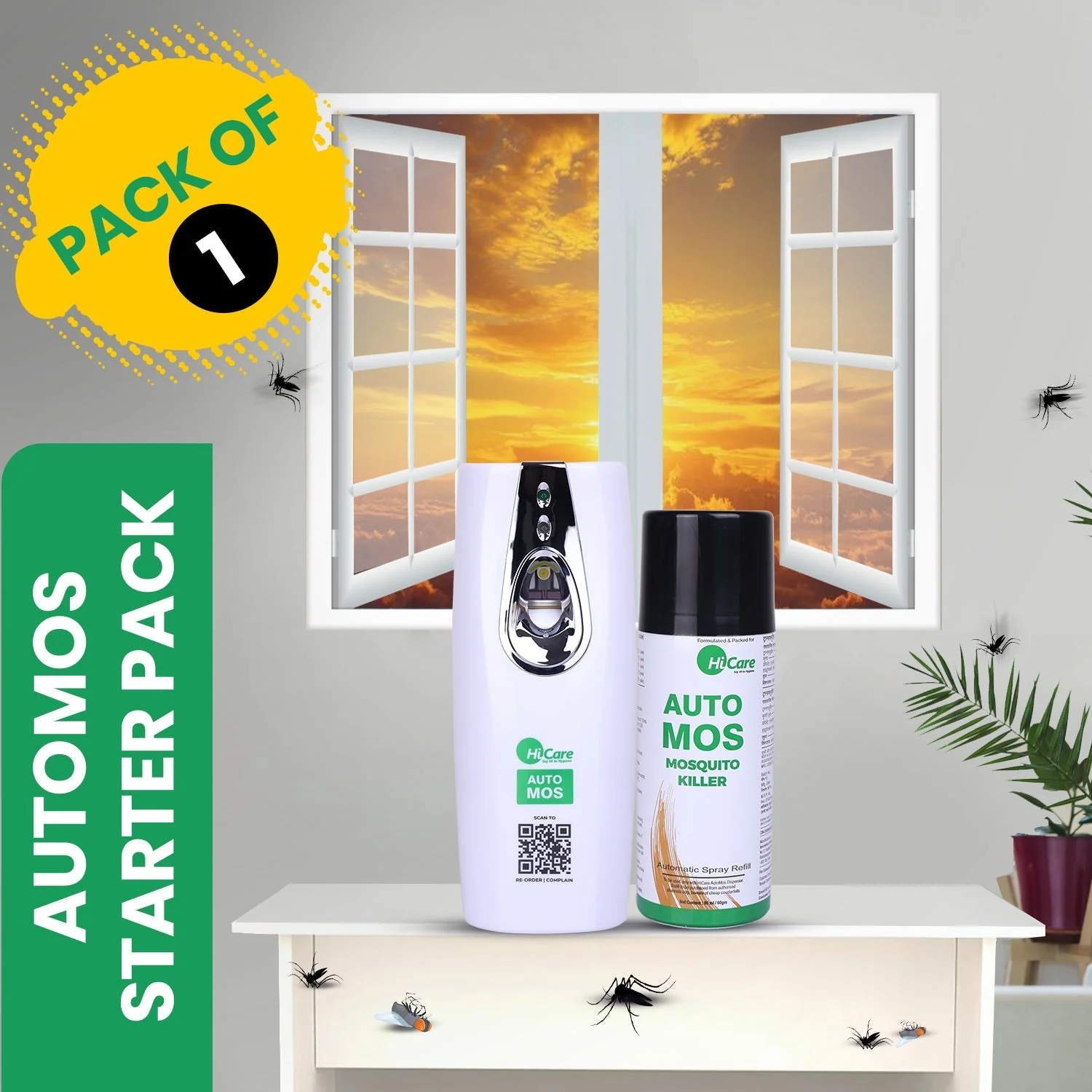 AutoMos Mosquito Repellent Machine + 1 Refill - Starter Pack | 90 Days - Image 7