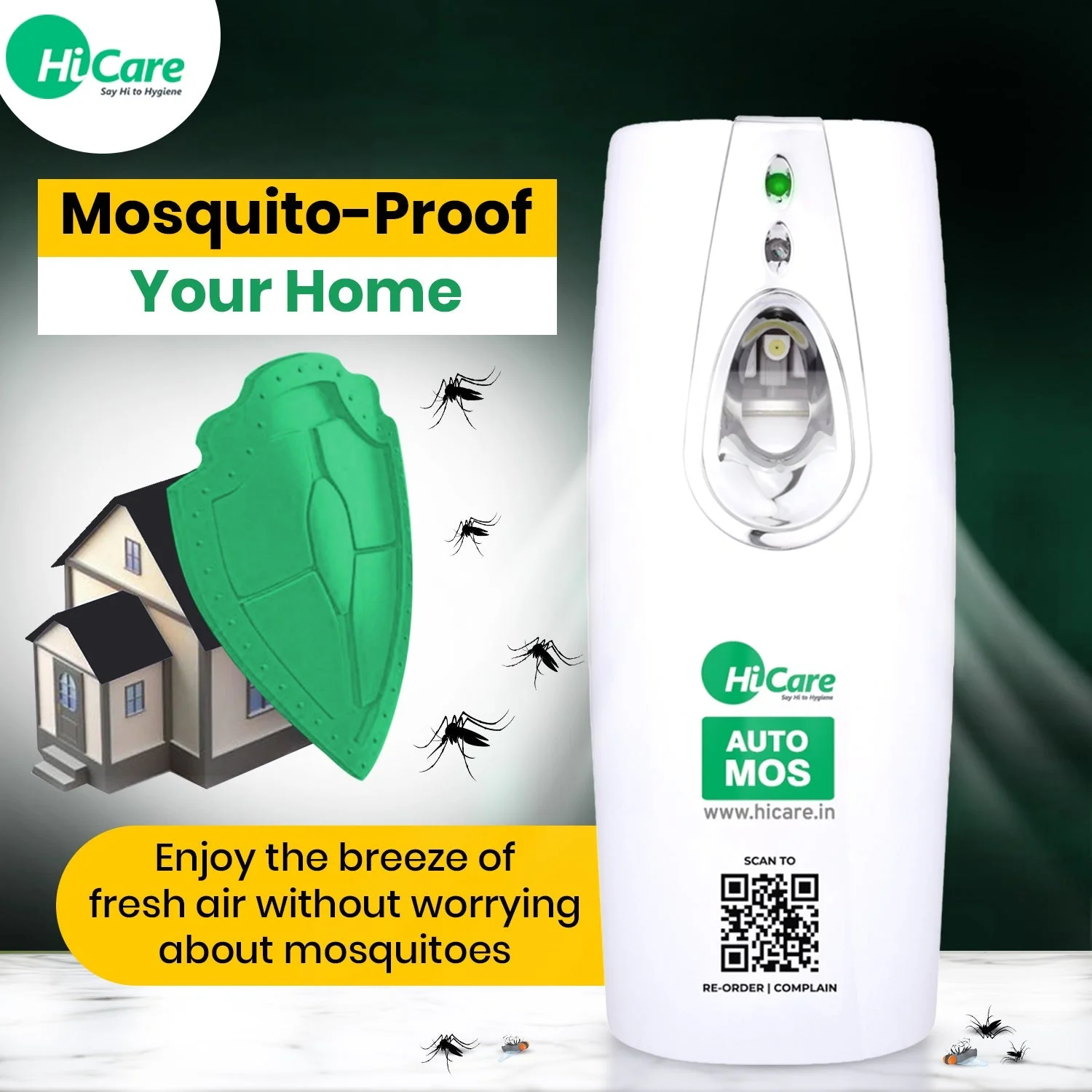 AutoMos Mosquito Repellent Machine Semi Annual Saver Pack - 1 Machine + 2 Refills | 180 Days - Image 7