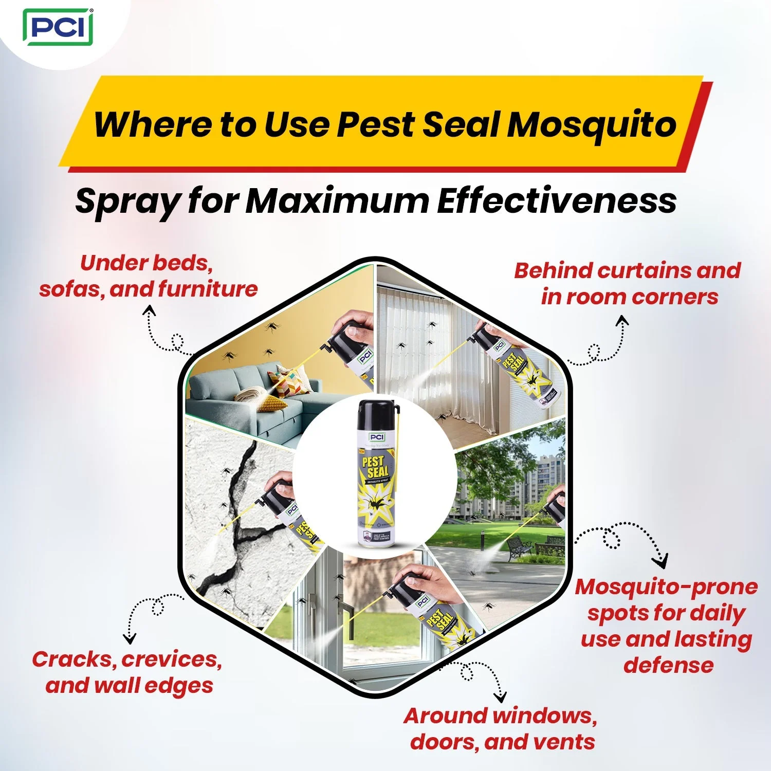 Pest Seal Mosquito Spray - 425ml - Pack of 1 - Image 4