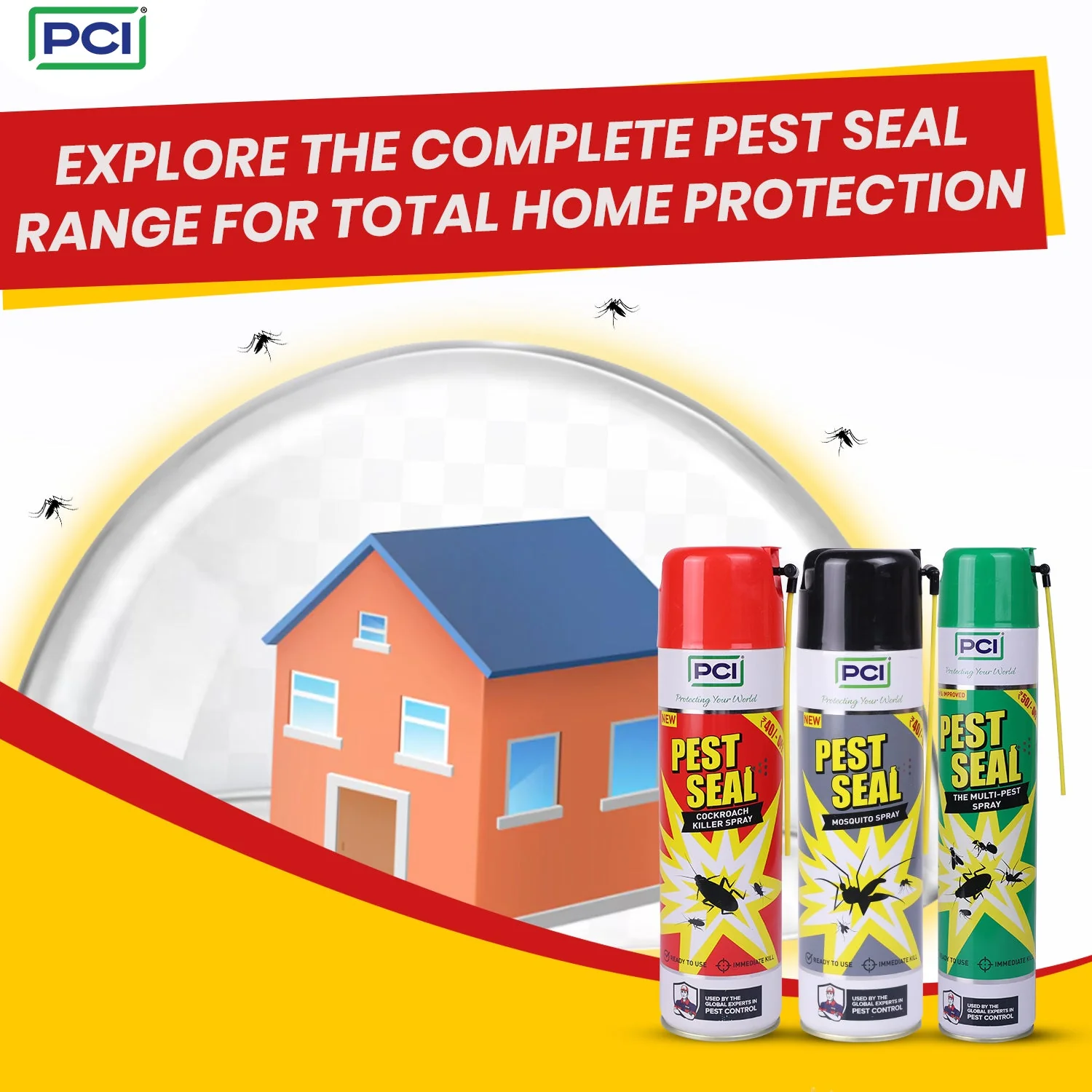 Pest Seal Insect & Mosquito Repellent Spray - 2 x 425ML - Image 8