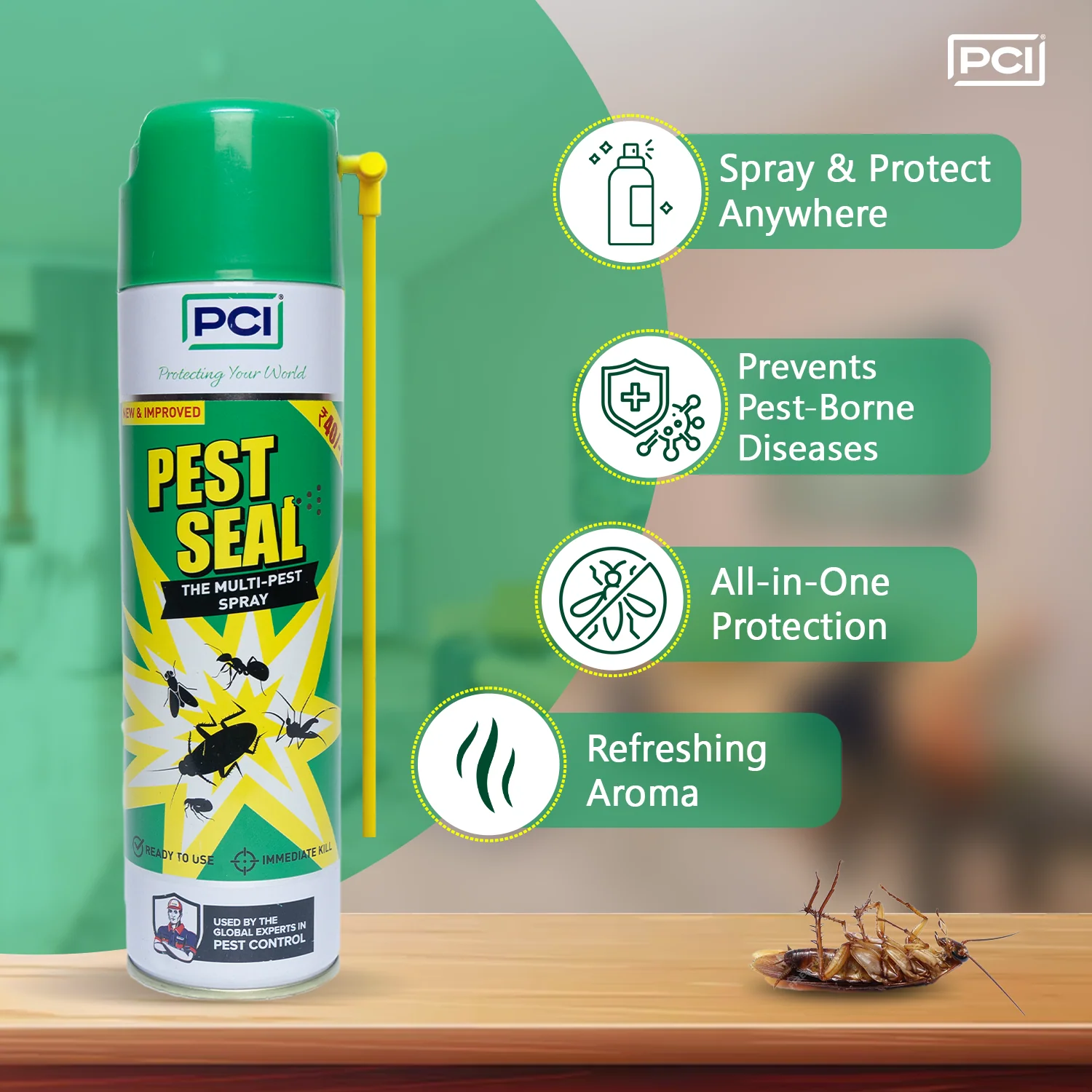 Pest Seal Multi-Insect Spray - 400ML (Pack of 2) - Image 9