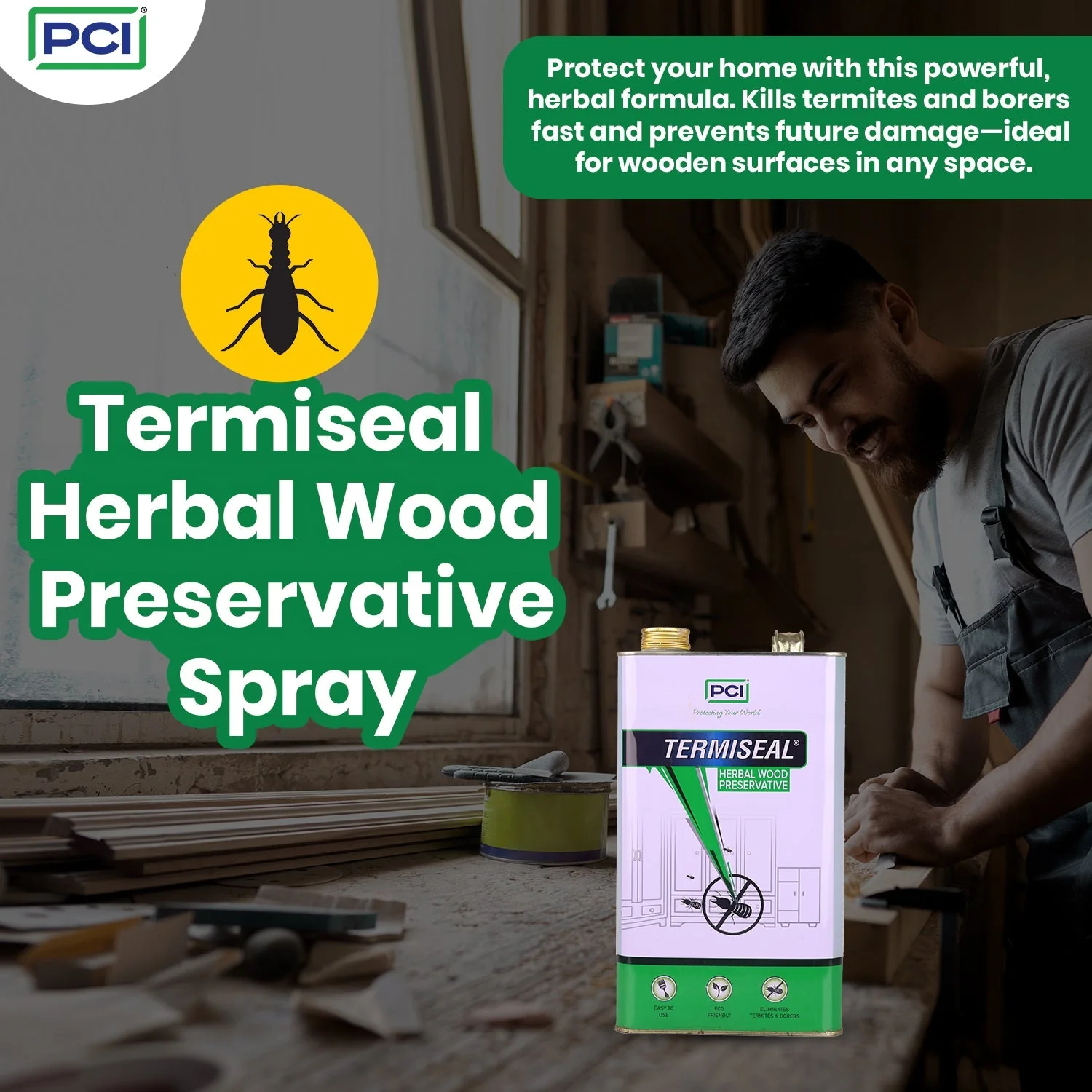 Termiseal Herbal Wood Preservative Spray - 5L - Image 4
